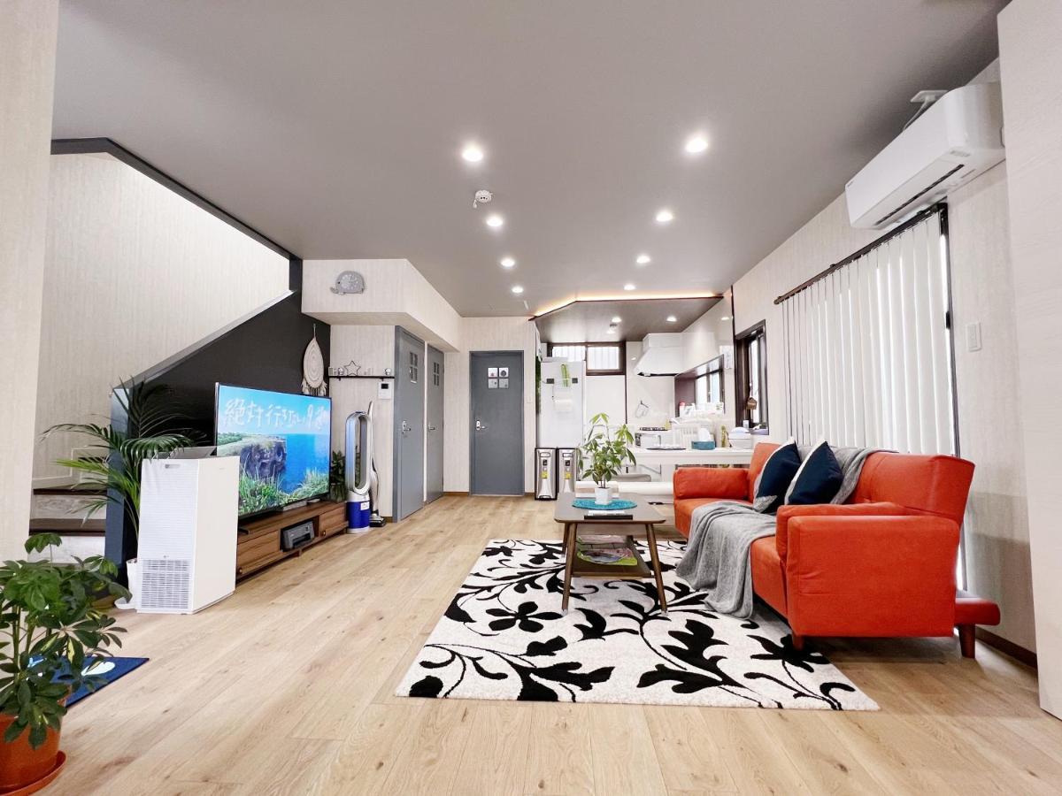 北谷日漁別荘 Chatan Exteriör bild