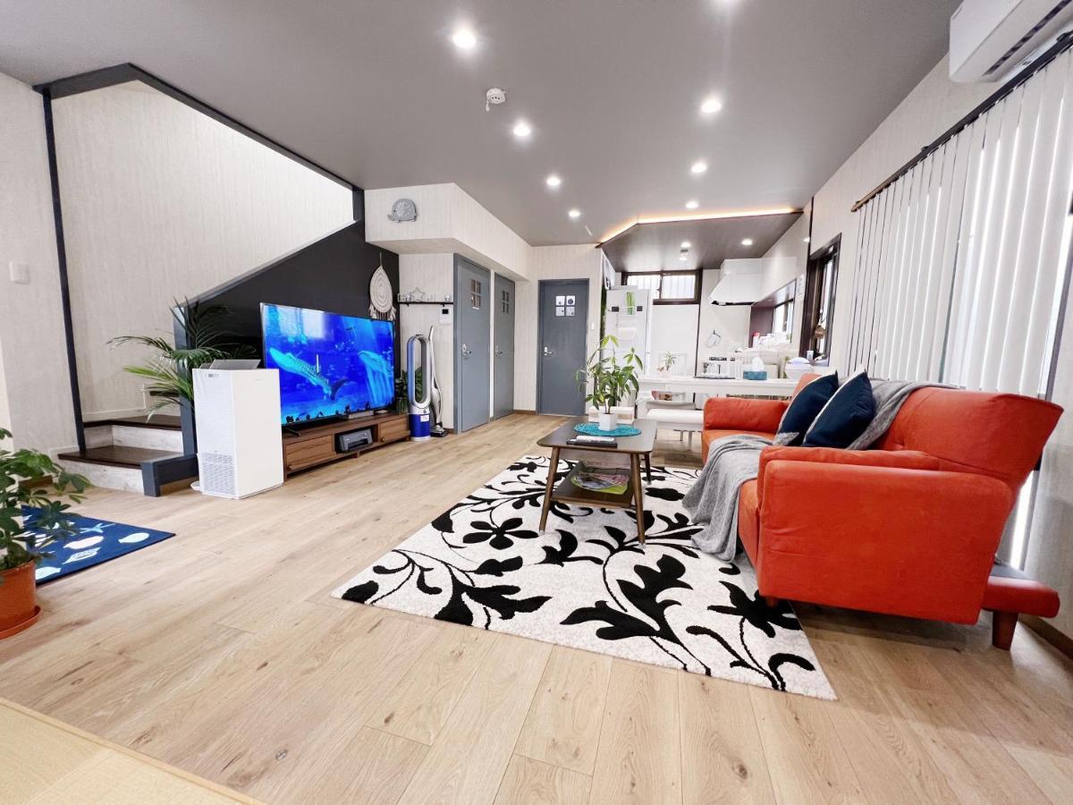 北谷日漁別荘 Chatan Exteriör bild